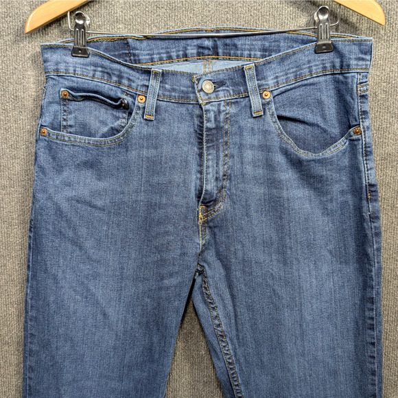 Levis 559 Jeans Mens 32x34 Denim Pants Modern Staple Basic Classic Medium Wash - Picture 1 of 12